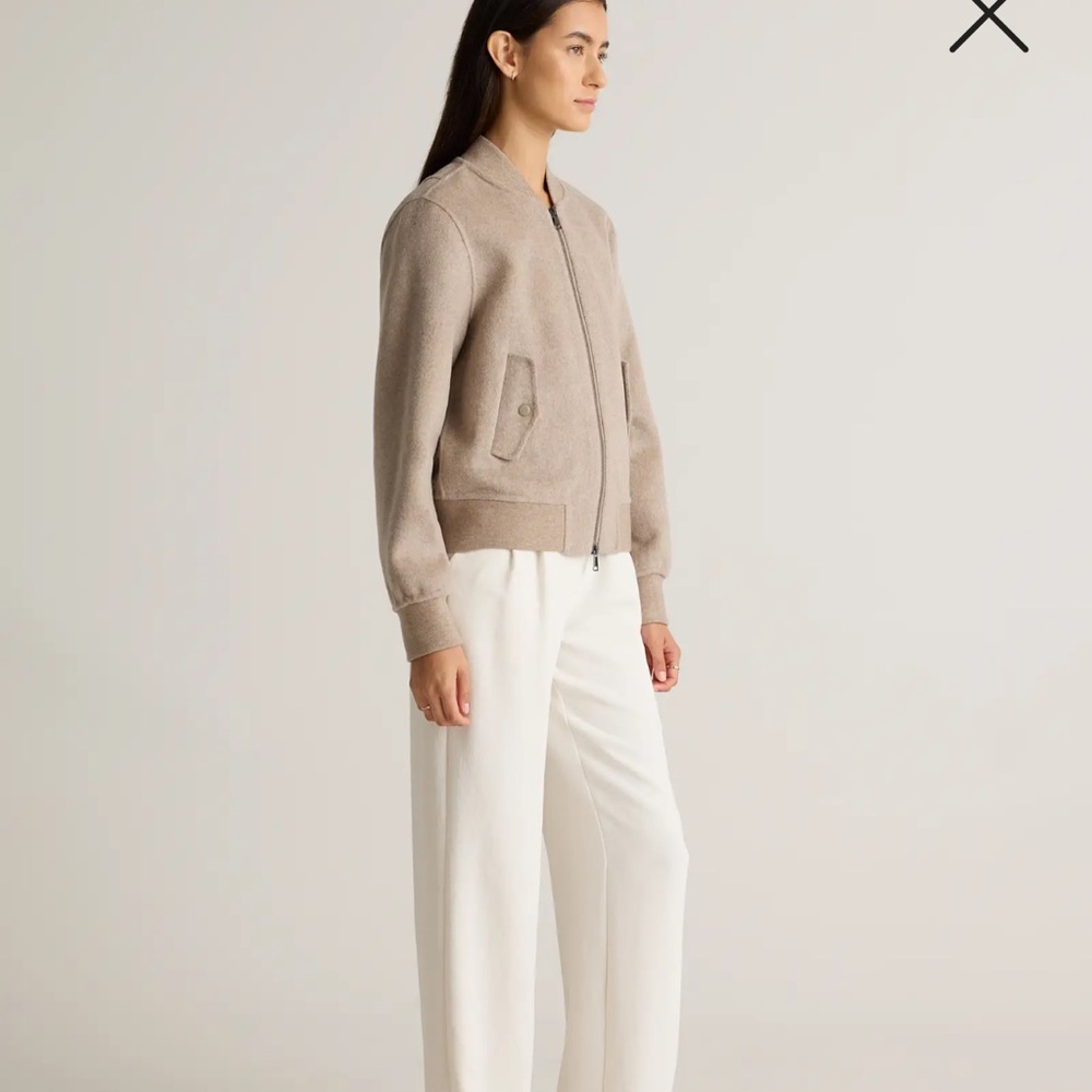 Quince Merino Wool Bomber Jacket - Picture 5 of 15